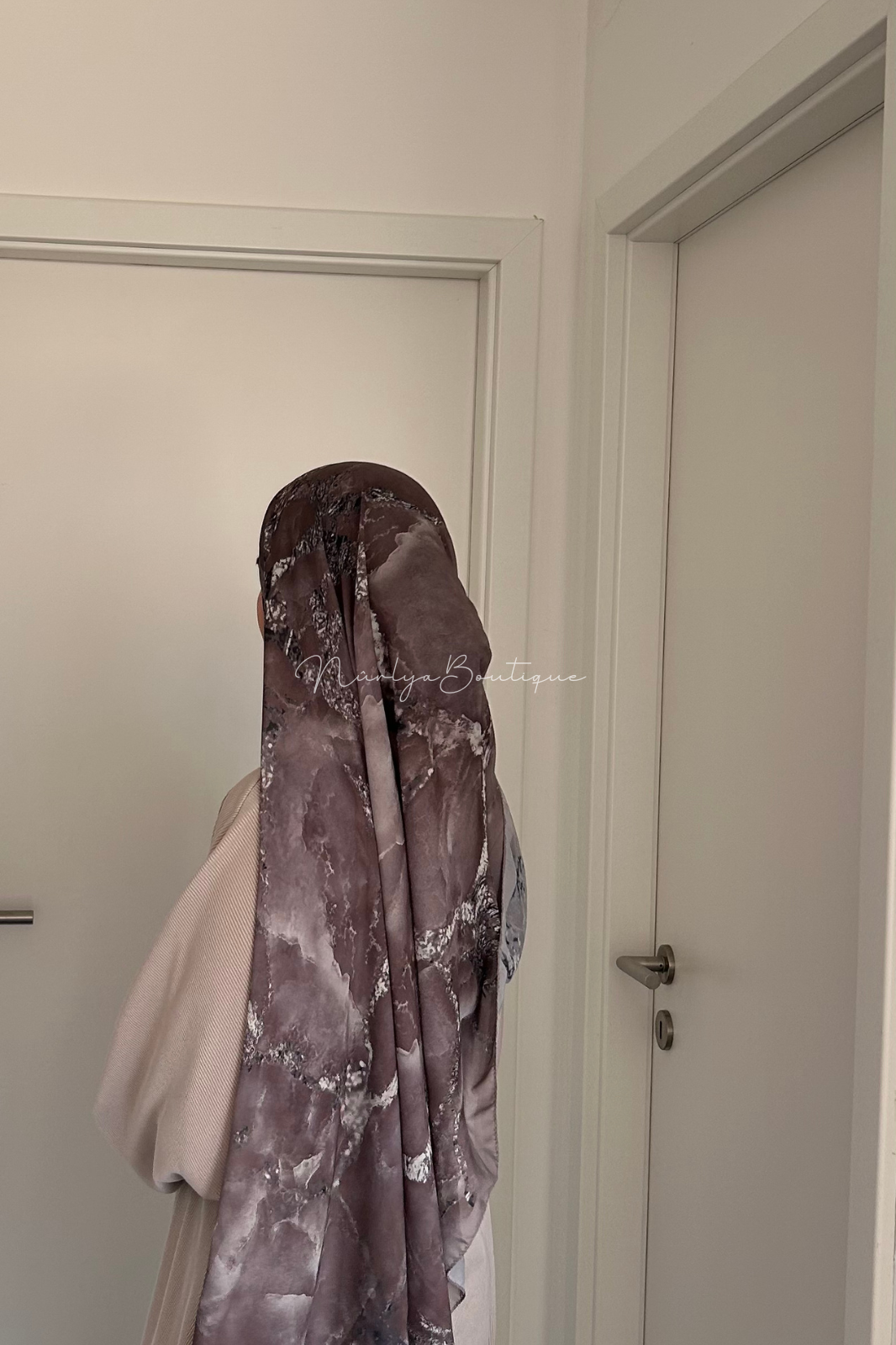 Hijab marbré