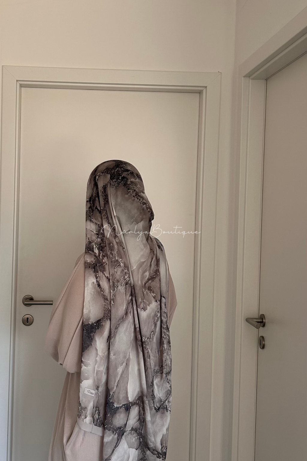 Hijab marbré