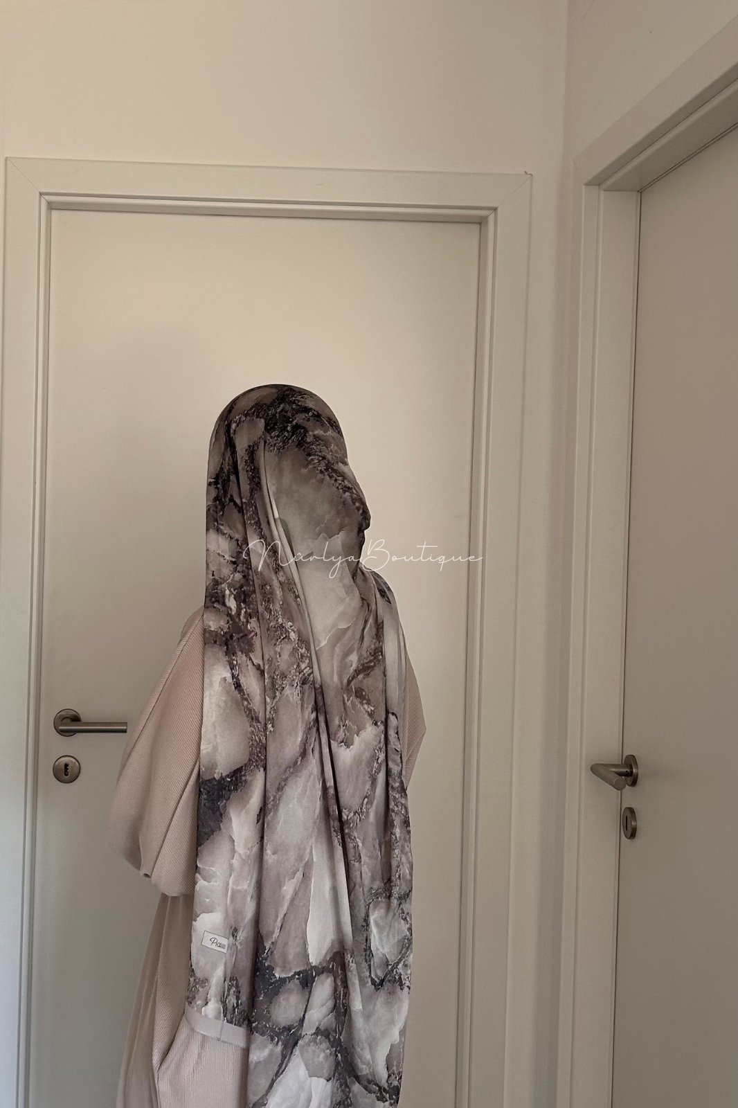 Hijab marbré