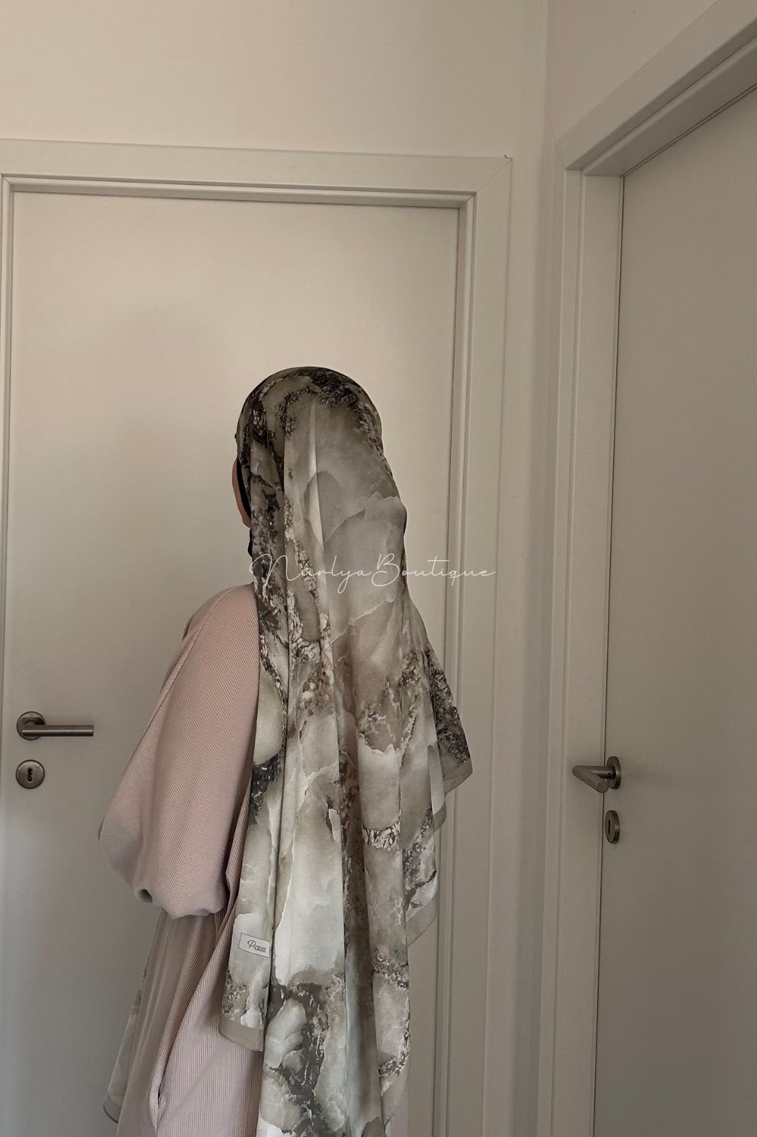 Hijab marbré