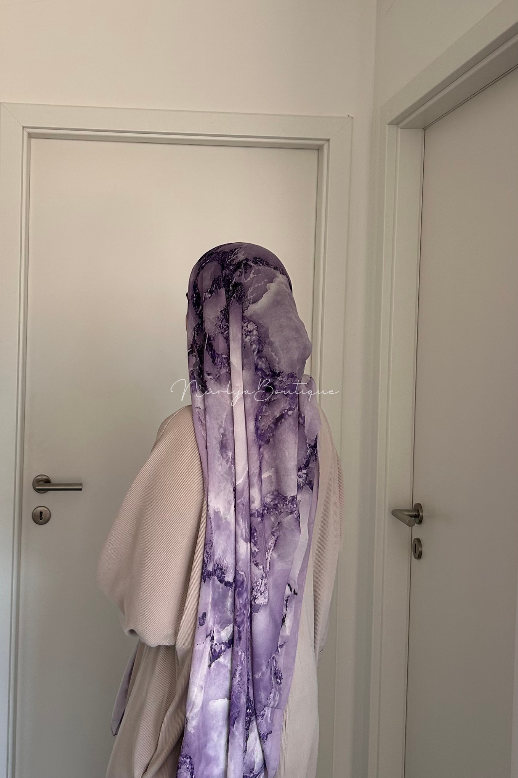 Hijab marbré