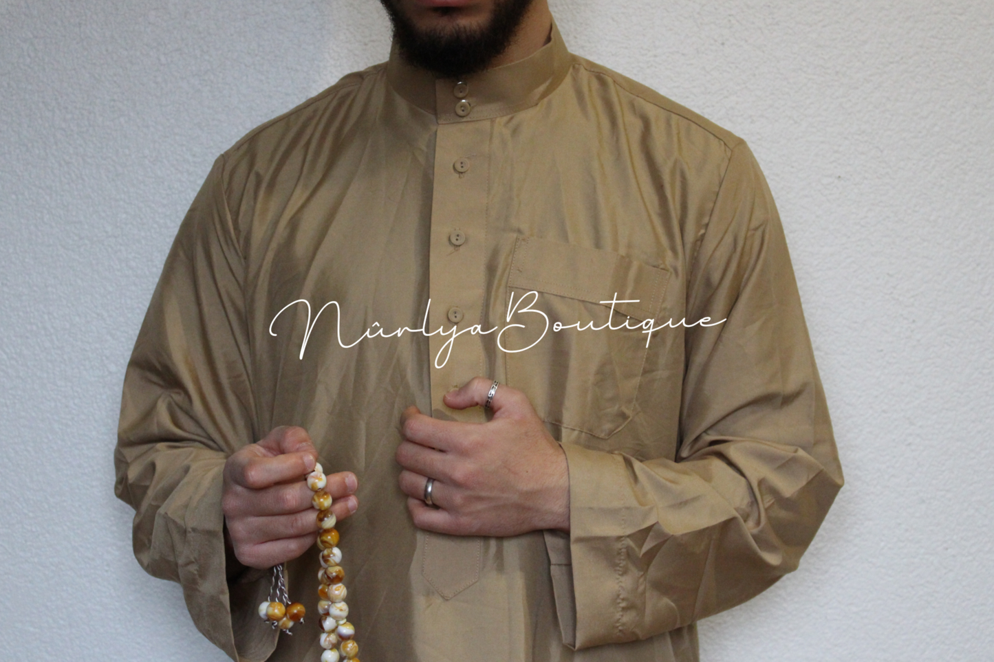 Qamis AMIR à longue manches